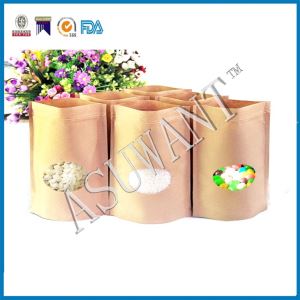 Sawv ntsug Kraft Cov Ntawv Cov Hnab Kas Fes