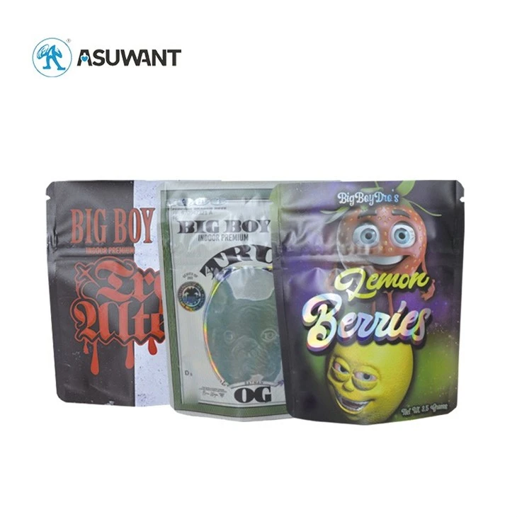 Child Resistant Mylar Hnab Childproof Hnab ASTM