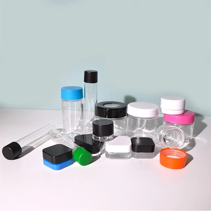 Glass Bottle Color Caps Childproof Container best