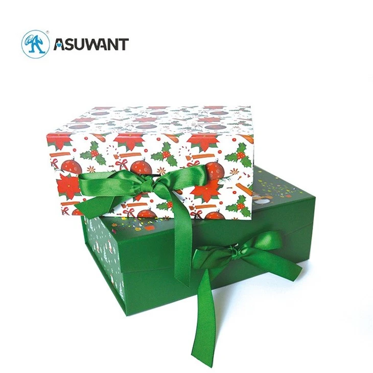 Luxury Green Flap Lid Packaging Rigid Cardboard Boxes best